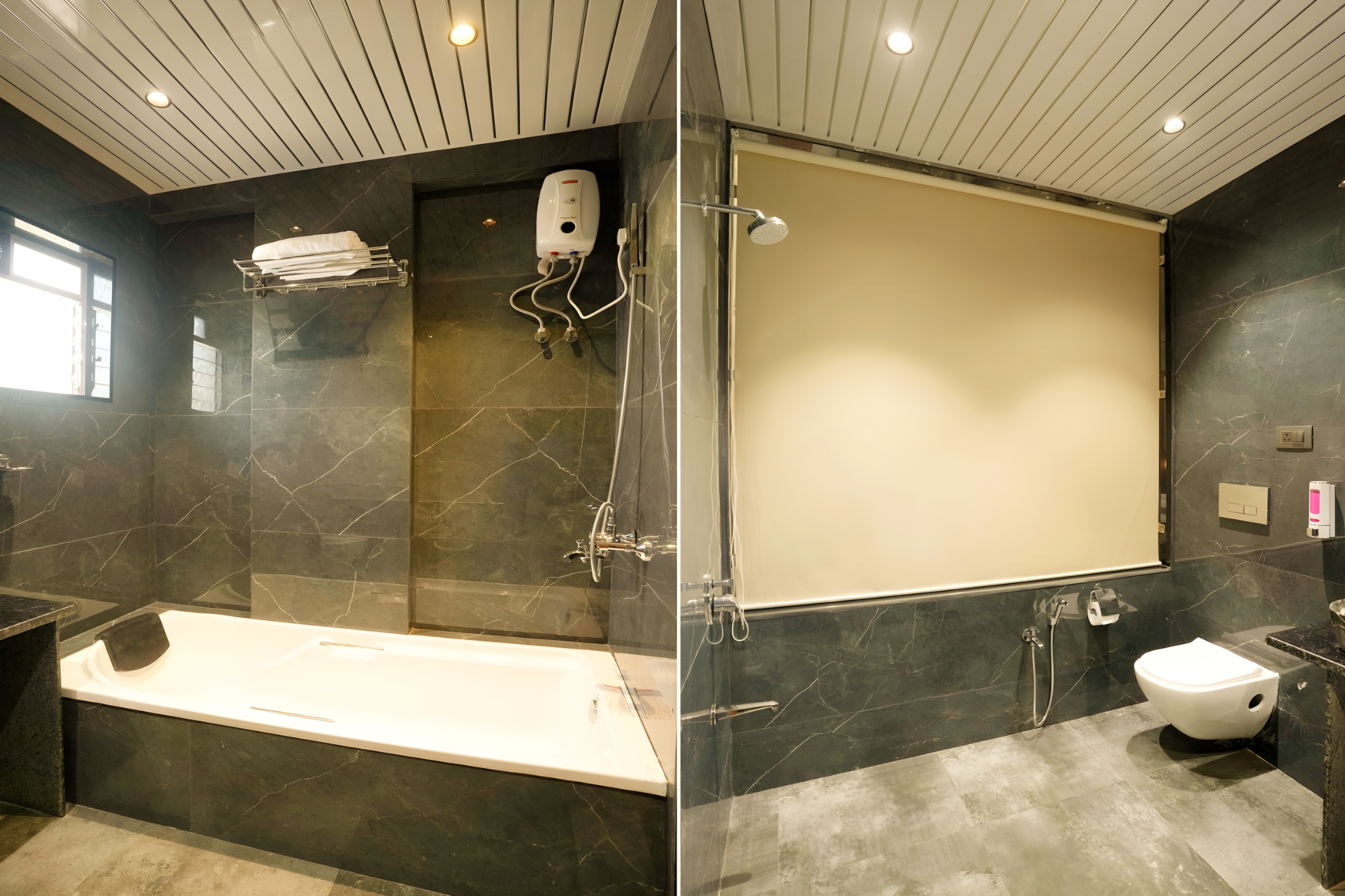 Bathroom with a bathtub
